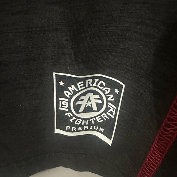 American Fighter Black and Blue Graphic Tee - Picture 4 of 7